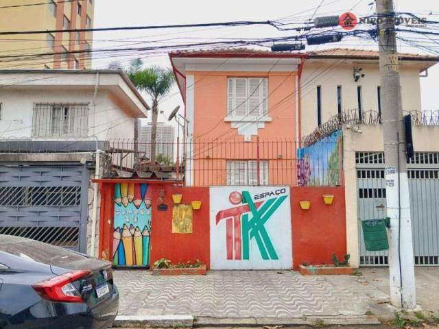 Sobrado, 200 m² - venda por R$ 1.350.000,00 ou aluguel por R$ 3.948,44/mês - Tatuapé - São Paulo/SP