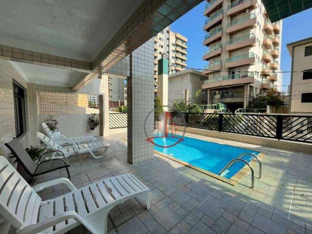 Apartamento com 2 dormitórios à venda, 78 m² por R$ 355.000,00 - Tupi - Praia Grande/SP