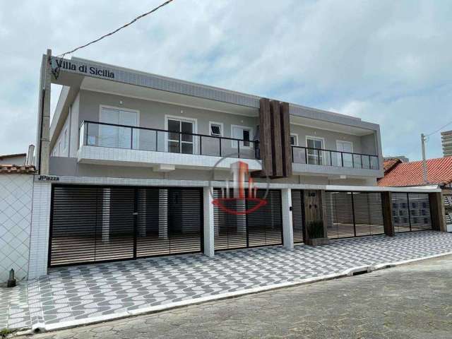 Casa com 2 dormitórios à venda, 55 m² por R$ 270.000,00 - Caiçara - Praia Grande/SP