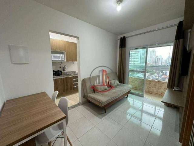 Apartamento com 1 dormitório à venda, 35 m² por R$ 255.000,00 - Aviação - Praia Grande/SP