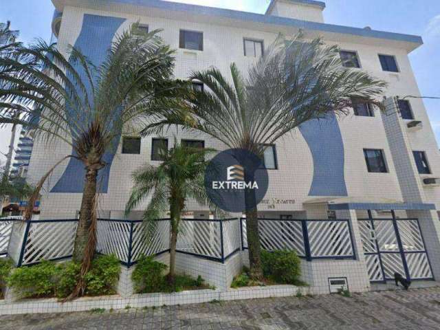 Apartamento com 1 dormitório à venda, 40 m² por R$ 215.000 - Canto do Forte - Praia Grande/SP