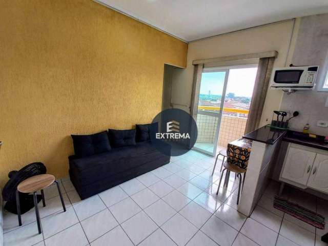 Kitnet com 1 dormitório à venda, 35 m² por R$ 167.000 - Caiçara - Praia Grande/SP