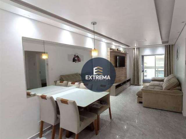 Apartamento com 2 dormitórios à venda, 80 m² por R$ 530.000 - Aviação - Praia Grande/SP