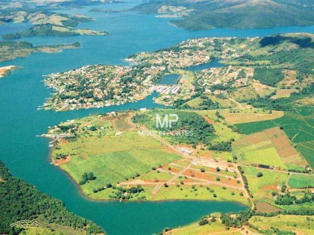 Terreno à venda, lote marina, 1400 m² por R$ 950.000 -  Condomínio Lago Vitória - Capitólio/MG