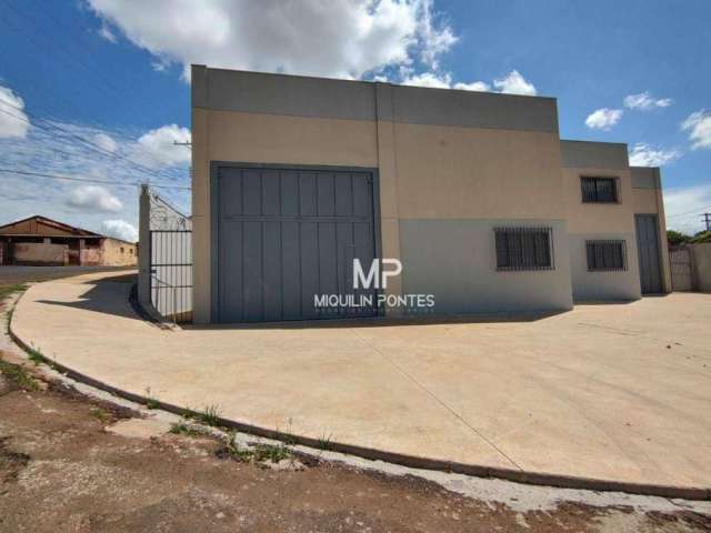 Barracão para alugar, 280 m² por R$ 7.000,00/mês - Sorocabano - Jaboticabal/SP