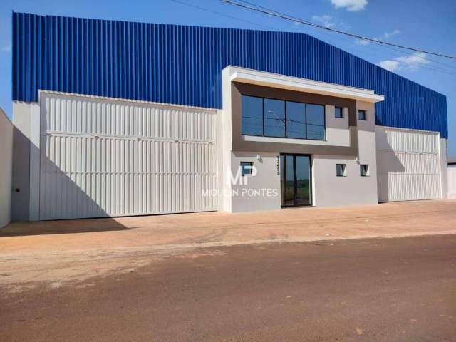 Barracão para alugar, 1200 m² por R$ 13.000/mês - Distrito Industrial José Aparecido Tomé - Jaboticabal/SP