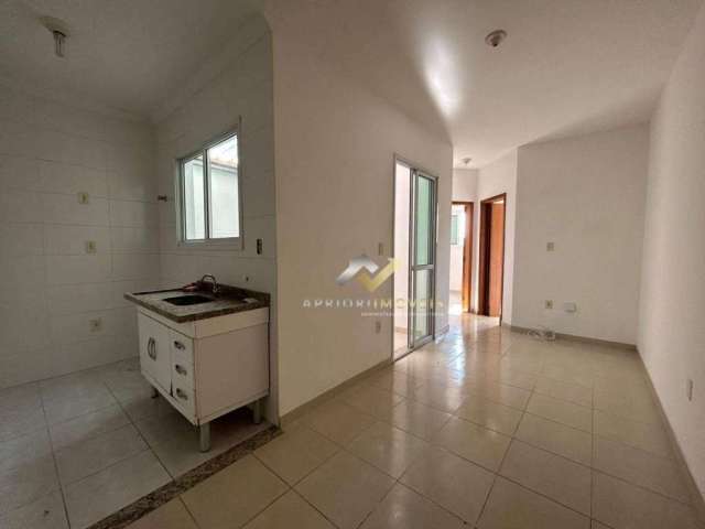 Apartamento com 2 dormitórios à venda, 50 m² por R$ 265.000,00 - Vila Silvestre - Santo André/SP