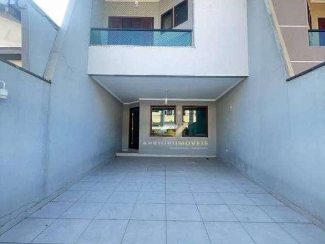 Sobrado para alugar, 164 m² por R$ 4.602,00/mês - Vila Scarpelli - Santo André/SP