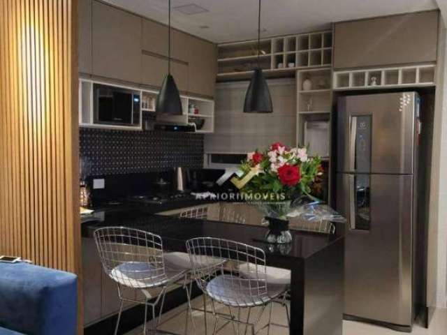 Apartamento para alugar, 65 m² por R$ 2.508,00/mês - Vila Alzira - Santo André/SP