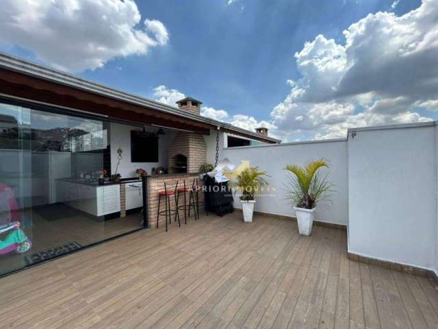 Cobertura com 2 dormitórios à venda, 100 m² por R$ 409.000,00 - Jardim Santo Alberto - Santo André/SP