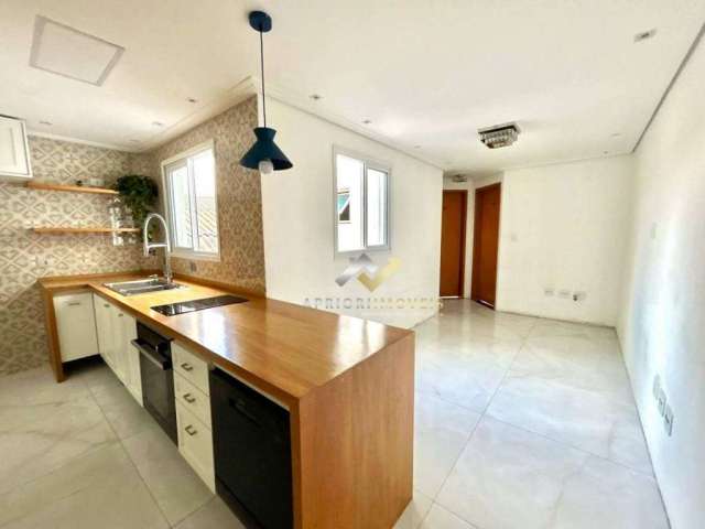 Cobertura com 2 dormitórios à venda, 96 m² por R$ 450.000,00 - Vila América - Santo André/SP