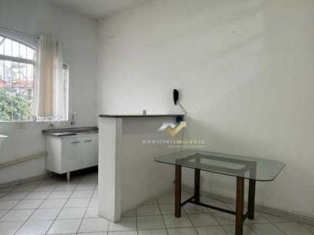 Kitnet com 2 dormitórios para alugar, 45 m² por R$ 1.540,00/mês - Vila Luzita - Santo André/SP