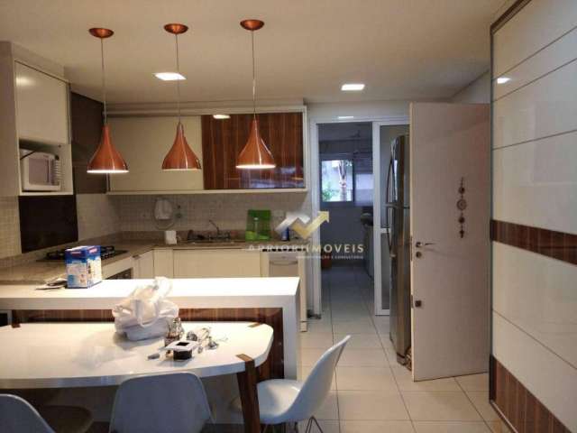 Apartamento, 166 m² - venda por R$ 1.600.000,00 ou aluguel por R$ 8.933,00/mês - Campestre - Santo André/SP