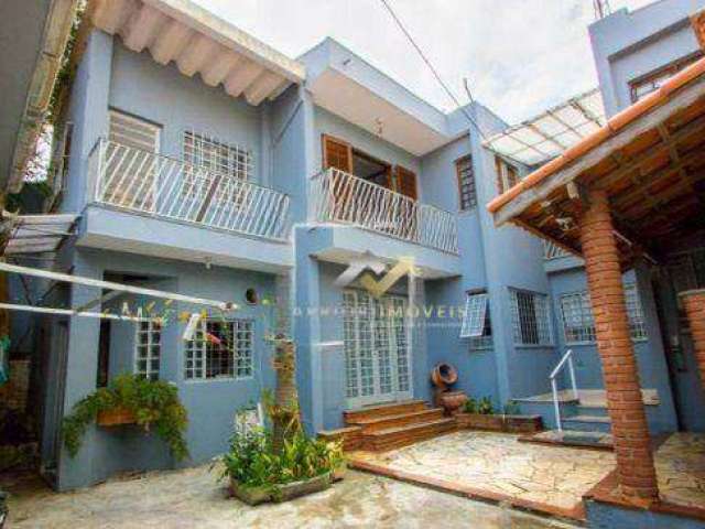 Sobrado com 3 dormitórios para alugar, 239 m² por R$ 7.000,00/mês - Vila Bastos - Santo André/SP