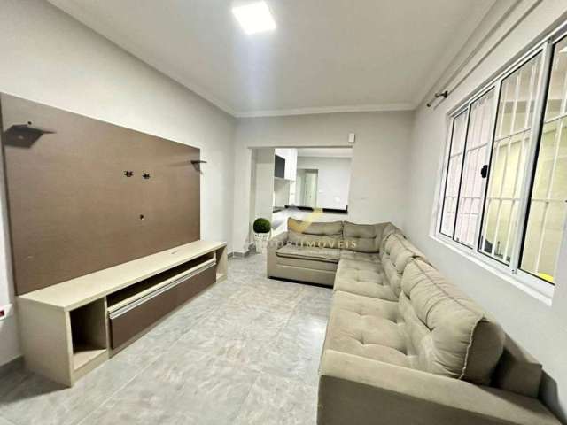 Casa com 2 dormitórios para alugar, 89 m² por R$ 2.039,00/mês - Parque Erasmo Assunção - Santo André/SP