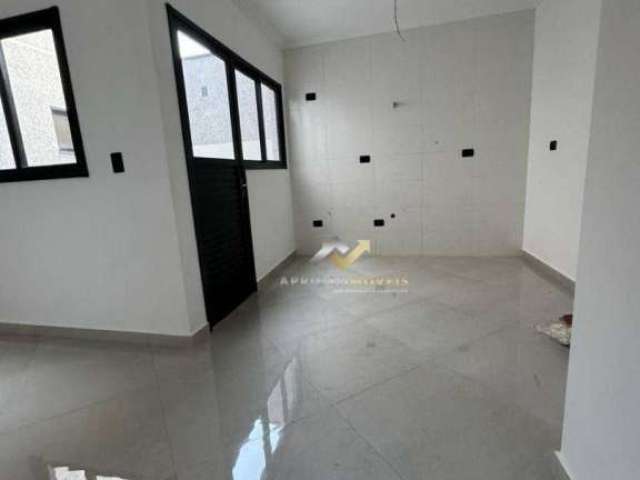 Apartamento com 2 dormitórios à venda, 63 m² por R$ 345.000,00 - Jardim Silvana - Santo André/SP