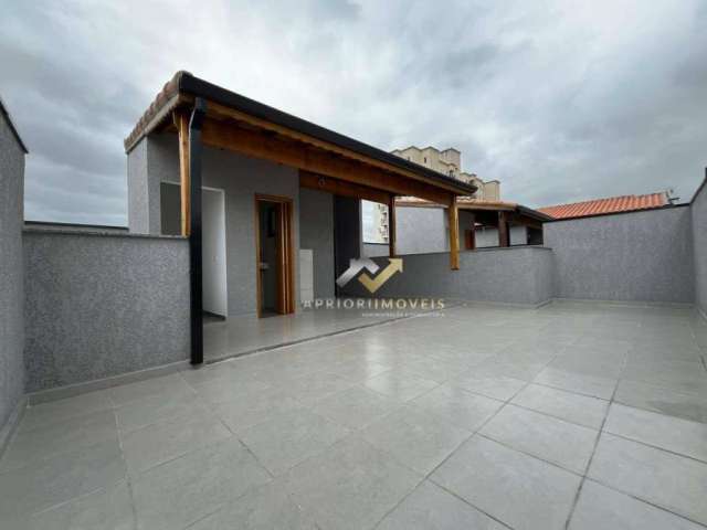 Cobertura com 2 dormitórios à venda, 73 m² por R$ 500.580,00 - Vila Homero Thon - Santo André/SP