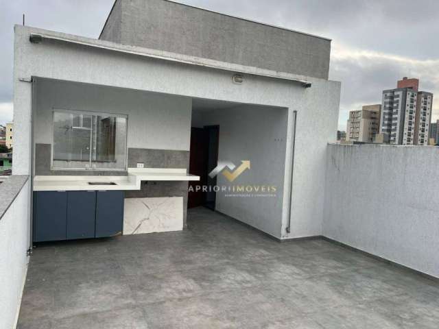 Cobertura com 2 dormitórios, 97 m² - venda por R$ 449.000,00 ou aluguel por R$ 2.666,67/mês - Vila Guarani - Mauá/SP
