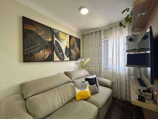 Apartamento com 3 dormitórios à venda, 61 m² por R$ 430.000,00 - Vila Bartira - Santo André/SP