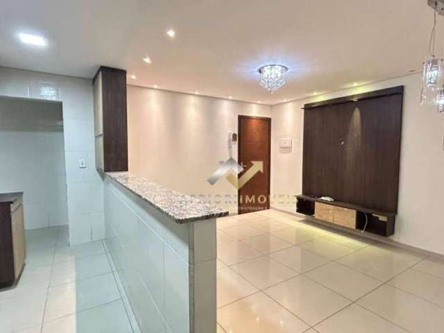 Apartamento, 59 m² - venda por R$ 330.000,00 ou aluguel por R$ 1.700,00/mês - Jardim Ipanema - Santo André/SP