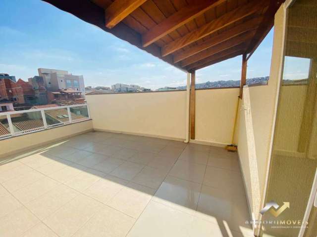 Cobertura com 2 dormitórios para alugar, 108 m² por R$ 2.600,00/mês - Jardim Santo Alberto - Santo André/SP