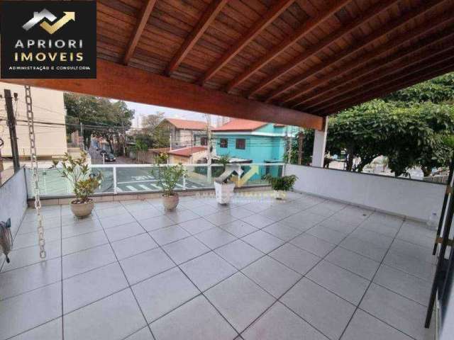 Sobrado com 4 dormitórios à venda, 254 m² por R$ 875.000,00 - Vila Leopoldina - Santo André/SP
