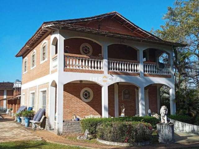 Chácara com 3 dormitórios para alugar, 2000 m² por R$ 4.000,00/mês - Anhumas - Pouso Alegre/MG
