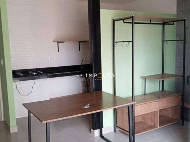 Kitnet com 1 dormitório para alugar, 20 m² por R$ 1.027,00/mês - Medicina - Pouso Alegre/MG
