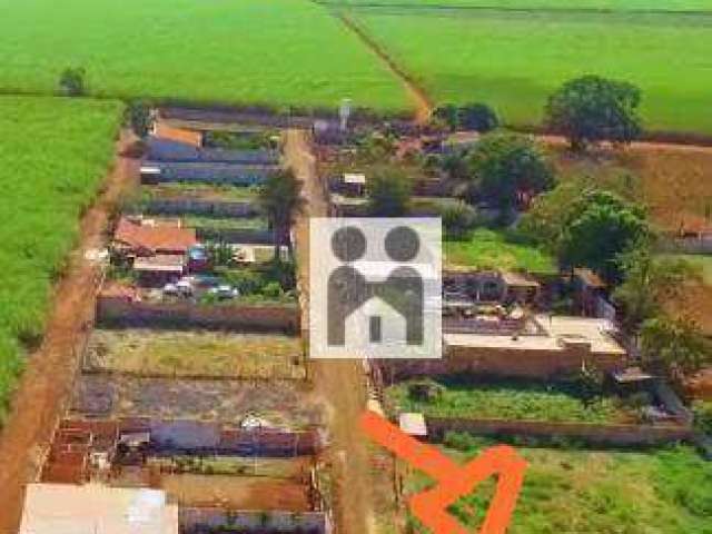 Terreno à venda, 428 m² por R$ 150.000,00 - Jardim das Aroeiras - Jardinópolis/SP