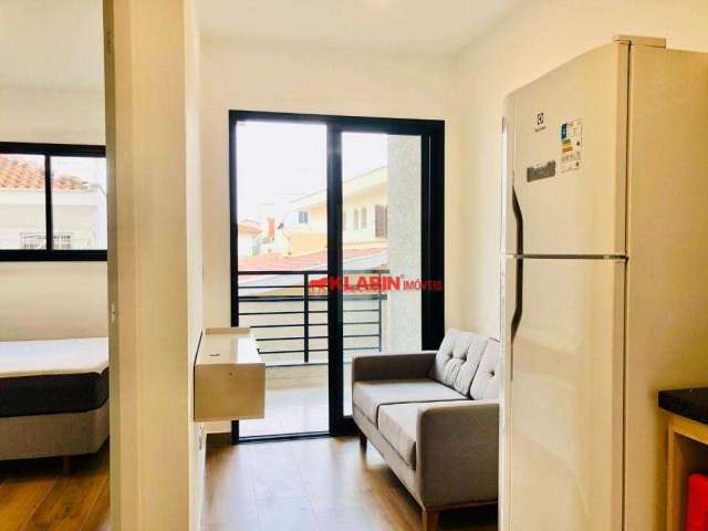 Apartamento com 1 dormitório para alugar, 27 m² por R$ 2.850,00/mês - Saúde - São Paulo/SP