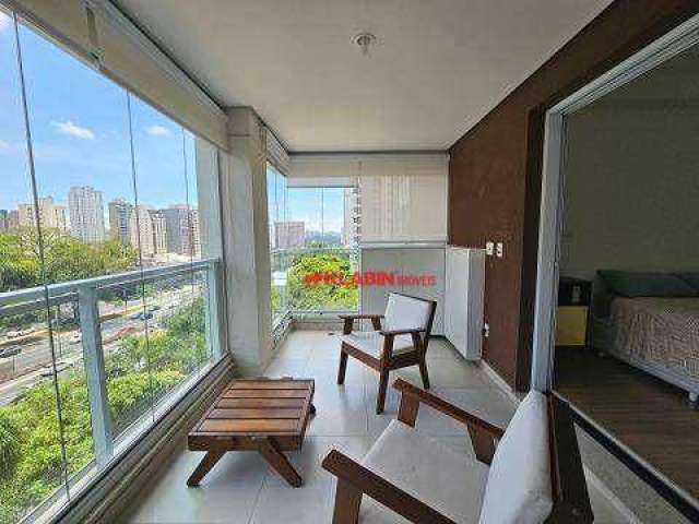Apartamento com 1 dormitório para alugar, 60 m² por R$ 7.332,00/mês - Paraíso - São Paulo/SP
