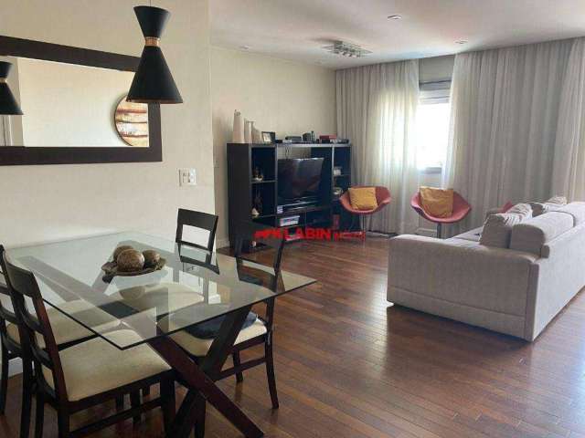 Apartamento com 3 dormitórios para alugar, 95 m² por R$ 5.685/mês - Bosque da Saúde - São Paulo/SP