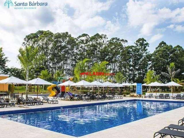 Terreno à venda, 1480 m² por R$ 190.000,00 - Santa Bárbara Resort Residence - Águas de Santa Bárbara/SP