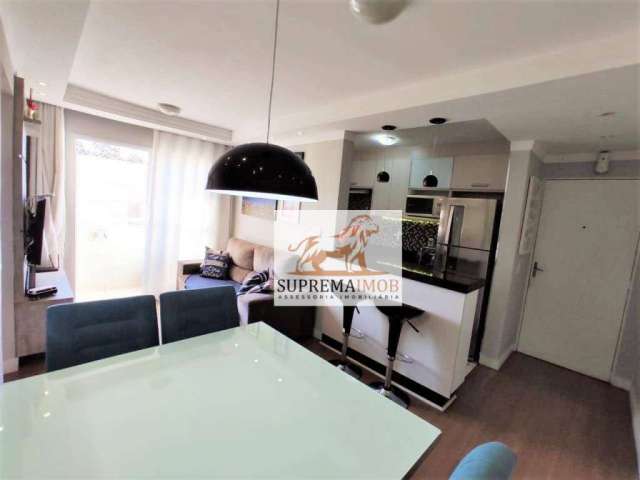 Apartamento com 2 dormitórios à venda, 55 m² por R$ 265.000,00 - Condomínio Ilha de Málaga - Votorantim/SP