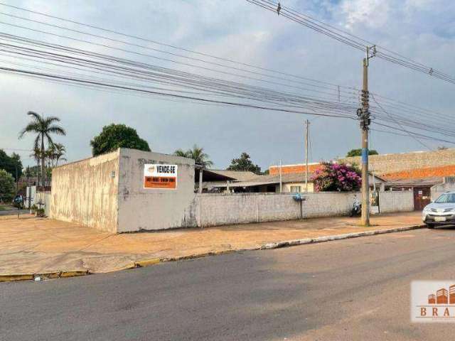 Terreno à venda, 675 m² por R$ 450.000,00 - Centro - Navirai/MS