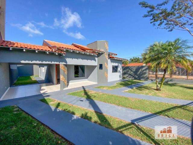 Casa com 3 dormitórios à venda, 131 m² por R$ 640.000,00 - Centro - Navirai/MS