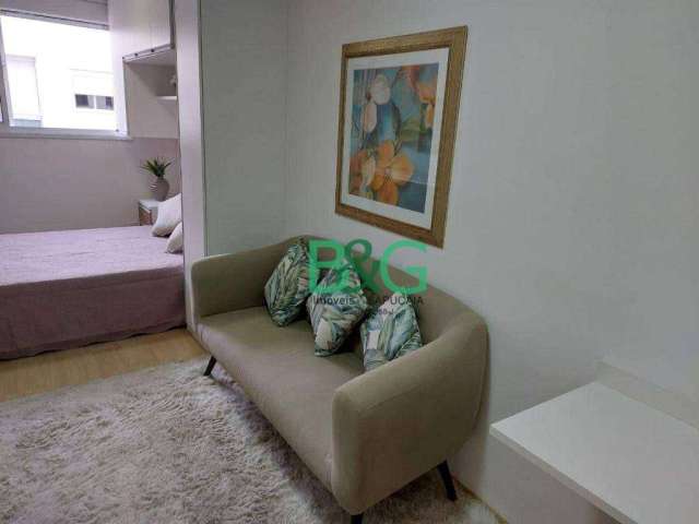 Apartamento com 1 dormitório, 32 m² - venda por R$ 300.000,00 ou aluguel por R$ 2.137,69/mês - Brás - São Paulo/SP