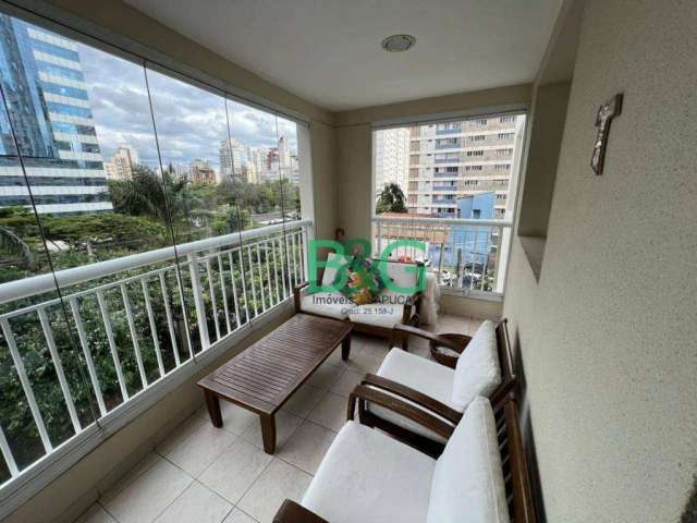 Apartamento para alugar, 75 m² por R$ 8.909,00/mês - Cidade Monções - São Paulo/SP