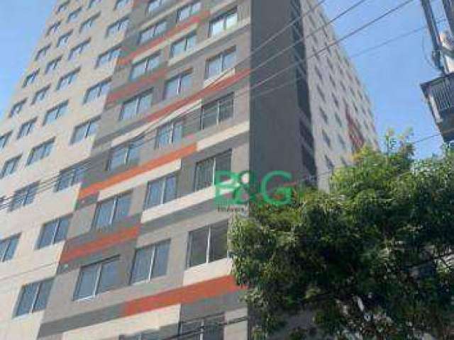 Apartamento com 1 dormitório para alugar, 19 m² por R$ 2.480,00/mês - Brás - São Paulo/SP