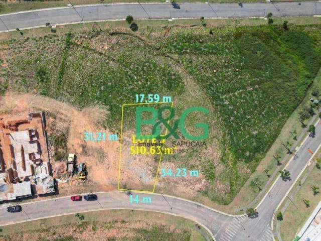 Terreno à venda, 510 m² por R$ 765.945,00 - Aldeia da Serra - Santana de Parnaíba/SP