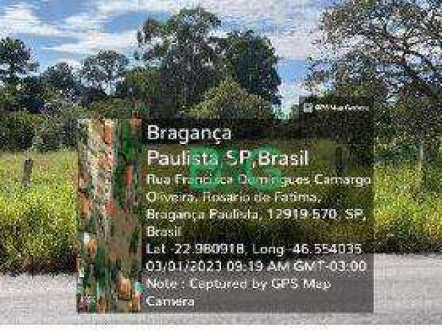 Terreno à venda, 6 m² por R$ 2.049.903,52 - Recanto Amapola - Bragança Paulista/SP