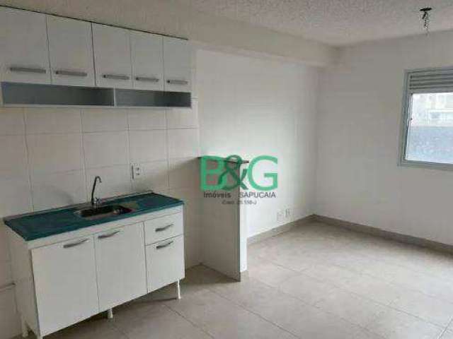 Apartamento com 1 dormitório para alugar, 33 m² por R$ 2.200/mês - Barra Funda - São Paulo/SP
