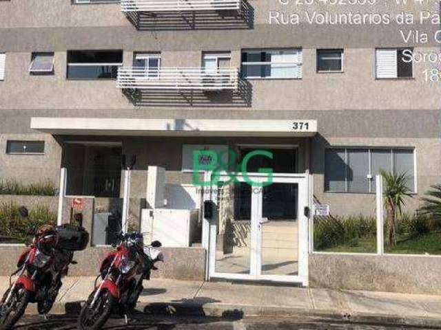 Apartamento à venda, 38 m² por R$ 150.442,04 - Vila Carvalho - Sorocaba/SP