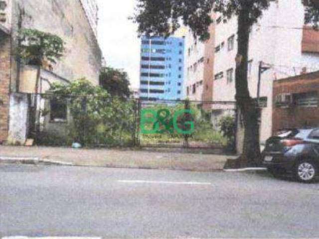 Terreno à venda, 350 m² por R$ 1.665.000,00 - Pinheiros - São Paulo/SP