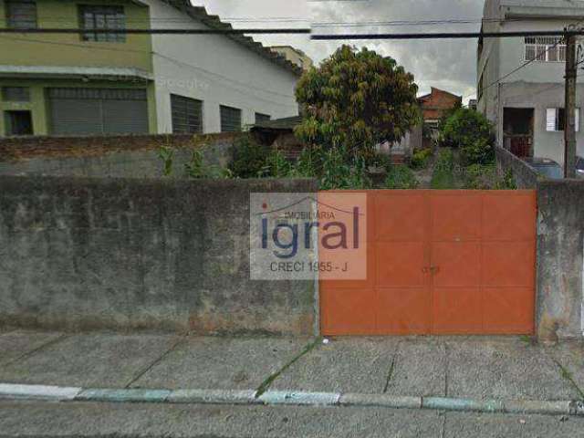 Terreno à venda, 475 m² por R$ 820.000,00 - Vila Campestre - São Paulo/SP