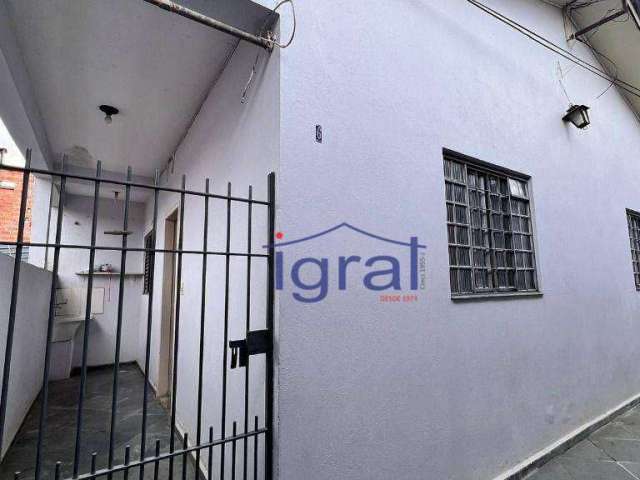 Casa com 1 dormitório para alugar, 38 m² por R$ 1.283,00/mês - Jabaquara - São Paulo/SP