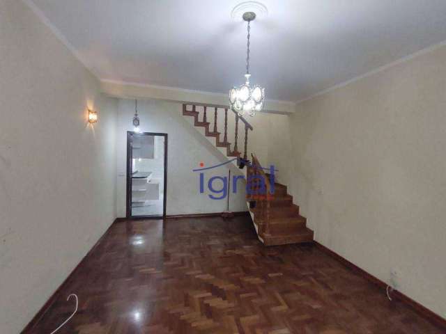 Sobrado com 3 dormitórios para alugar, 120 m² por R$ 5.580,00/mês - Vila Guarani - São Paulo/SP