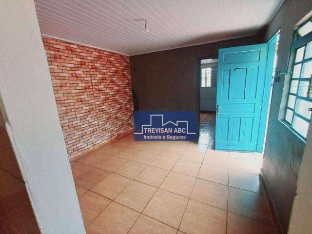 Casa com 1 dormitório para alugar, 60 m² - Planalto - São Bernardo do Campo/SP