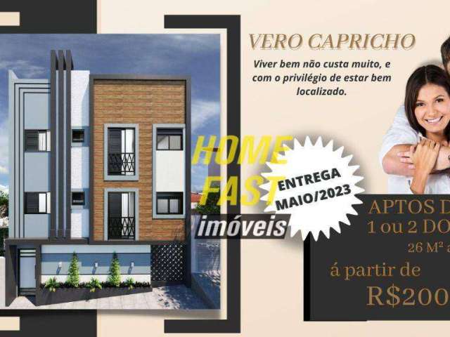 Apartamento com 2 dormitórios à venda, 38 m² por R$ 250.000 - Vila Nivi - São Paulo/SP
