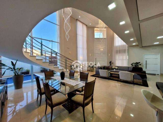 Casa, 438 m² - venda por R$ 3.200.000,00 ou aluguel por R$ 18.751,00/mês - Loteamento Residencial Jardim dos Ipês Amarelos - Americana/SP